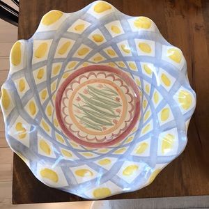 MacKenzie Childs large bowl